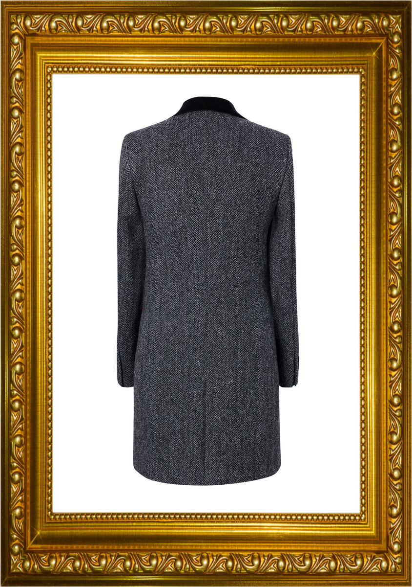 Harris tweed cheap tori coat