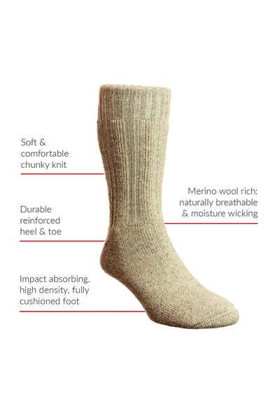 Premium Boot Sock - Merino Wool
