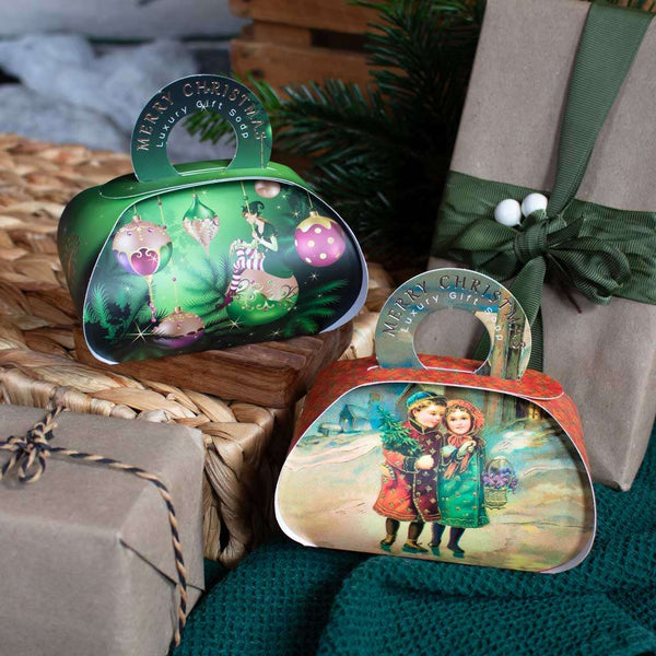 White Christmas Gift Soap