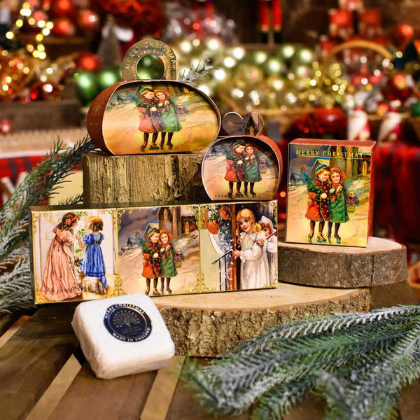 White Christmas Gift Soap