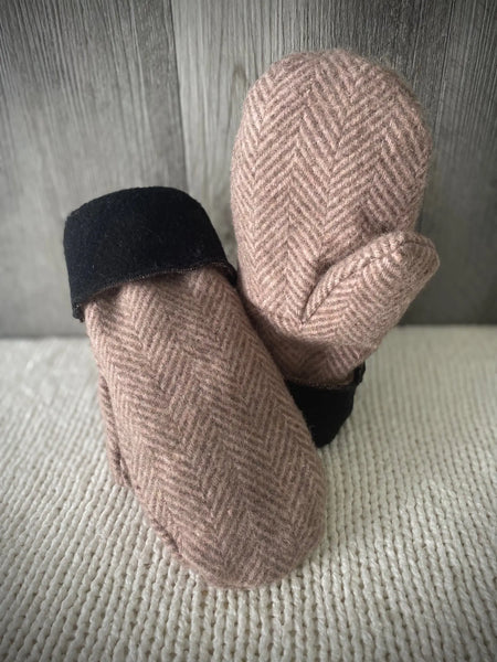Edinburgh Tartan Woollen Mittens - Various Colours - Made in Canada