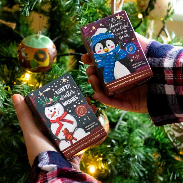 Christmas Snowman Mini Soap