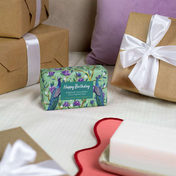 English Lavender Happy Birthday Soap