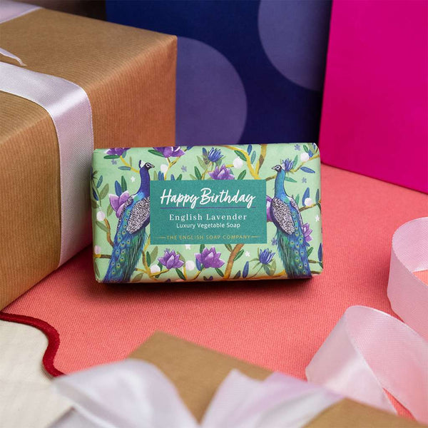 English Lavender Happy Birthday Soap