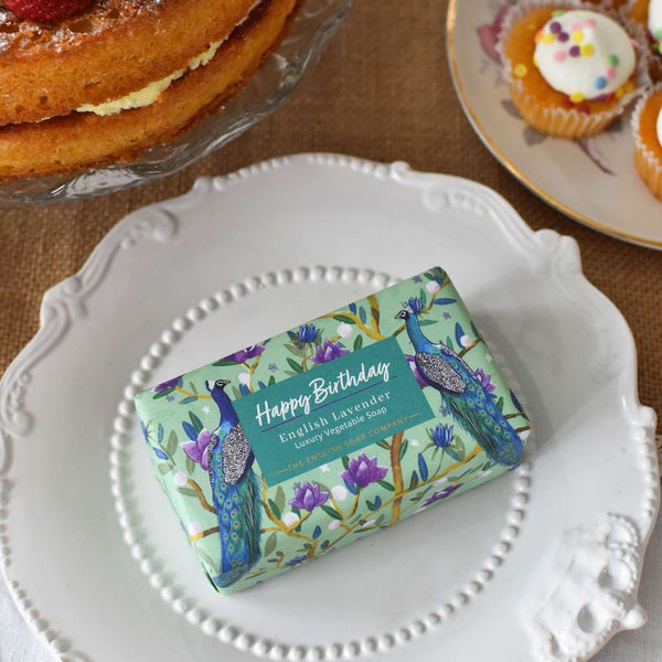 English Lavender Happy Birthday Soap