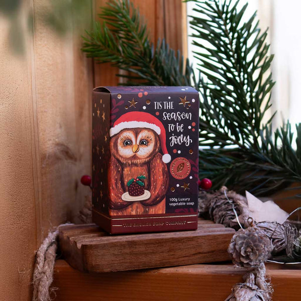 Christmas Owl Mini Soap