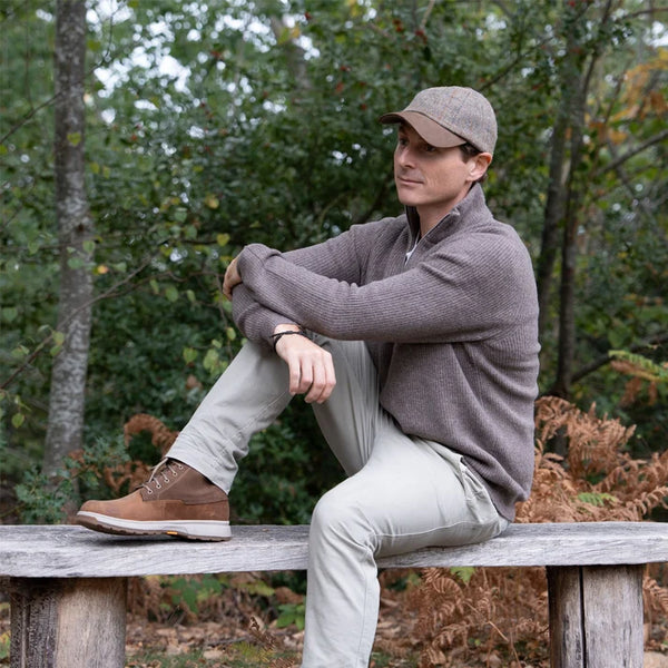 Glencairn Harris Tweed Baseball Cap