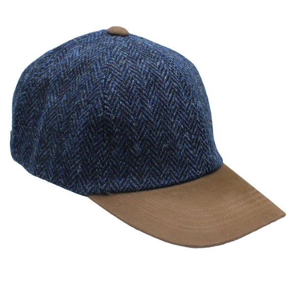 Glencairn Harris Tweed Baseball Cap