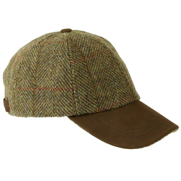 Glencairn Harris Tweed Baseball Cap