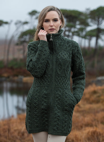 Glendalough Double Collar Coat