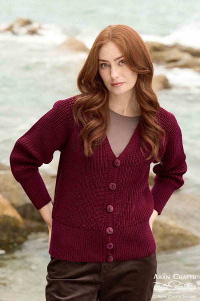 Garryvoe Ribbed Cardigan