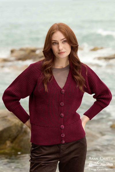 Garryvoe Ribbed Cardigan