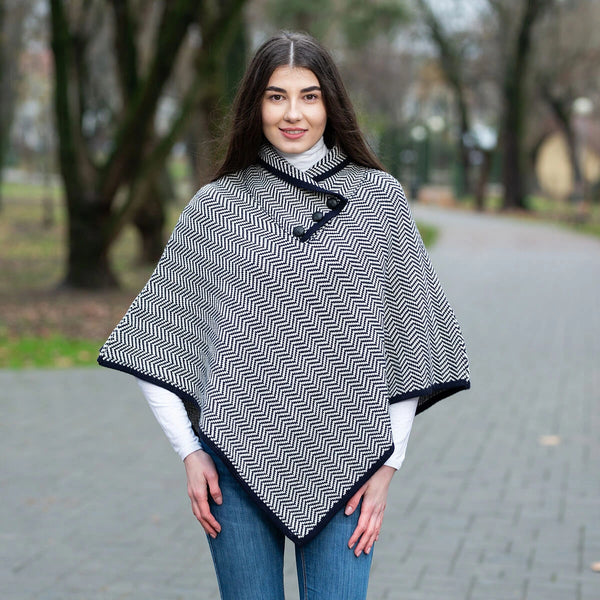 Ladies Herringbone Cape