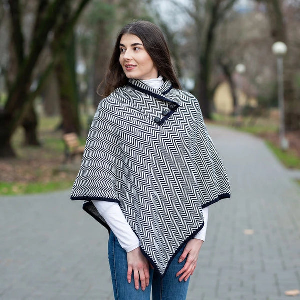 Ladies Herringbone Cape