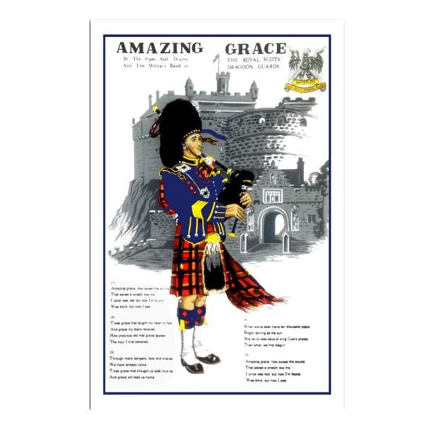 Amazing Grace Tea Towel 
