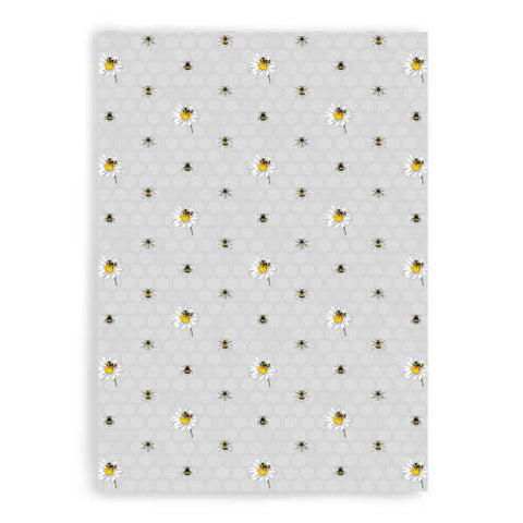 Bee Happy Cotton Tea Towel