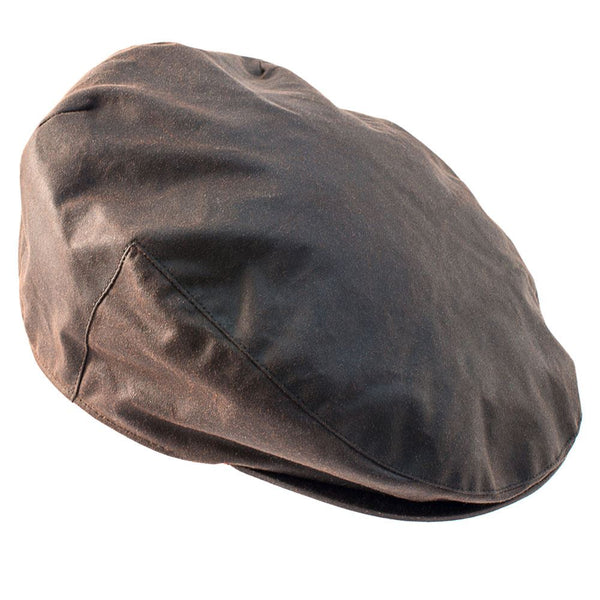 Waxed Flat Cap - Olive, Navy, Sand or Brown