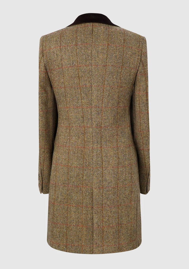 Harris Tweed Ladies Tori 3/4 Coat Mustard – Bobcaygeon British