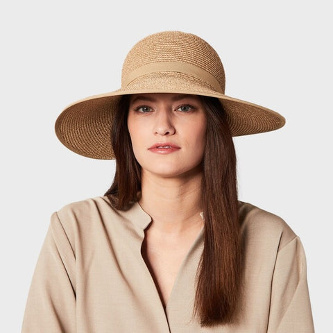 Audrey Cloche Sun Hat in Natural Mix