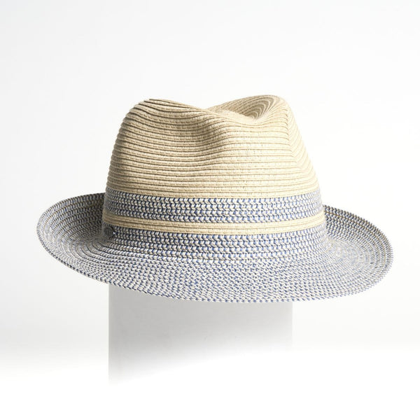 Fulvio Unisex Hat in Blue Mix