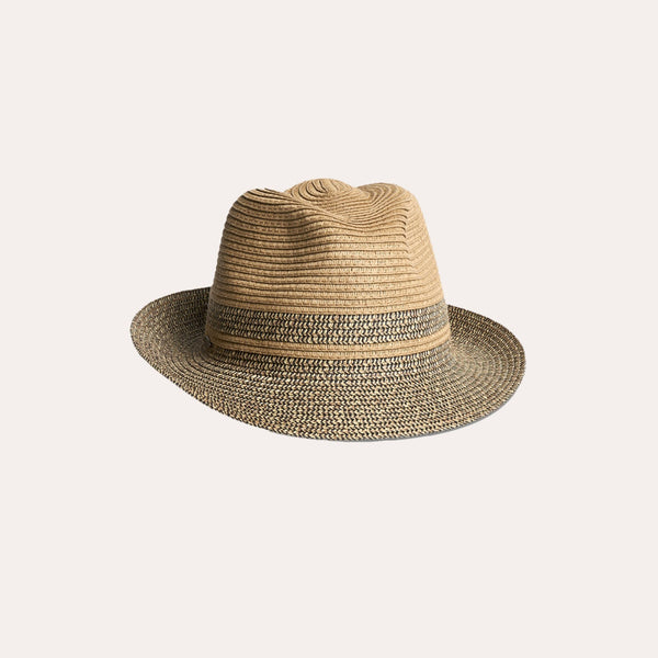 Fulvio Unisex Hat in Black Mix