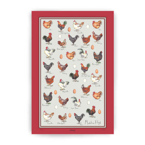 Chicken & Egg Tea Towel