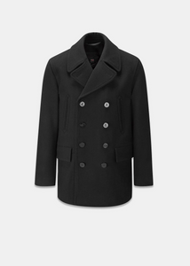 Gloverall Churchill Peacoat Black