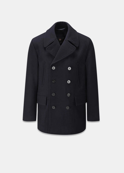 Gloverall Churchill Peacoat Navy