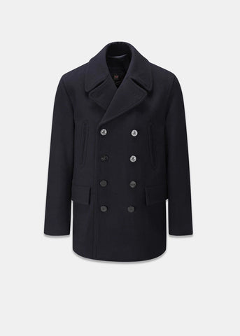 Gloverall Churchill Peacoat Navy