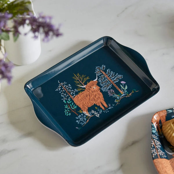 Image of the Connie the Cow Scatter Tray sitting on a counter