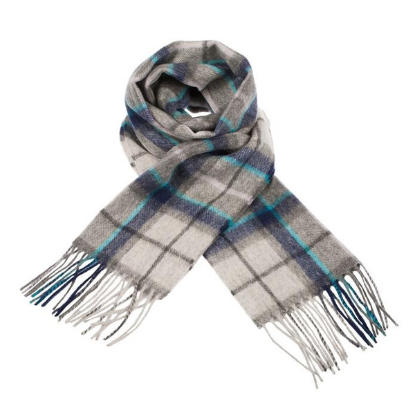 Dover Grey Lambswool Scarf