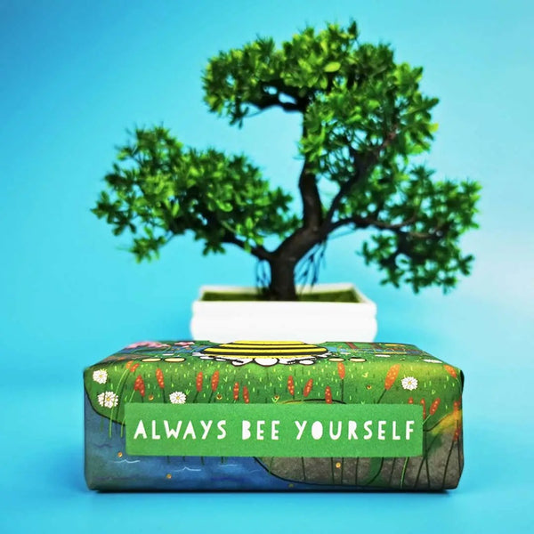 Wonderful Animals Bees Soap with Always Bee Yourself on the side