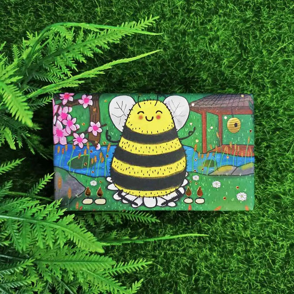 Wonderful Animals Bees Soap with Background