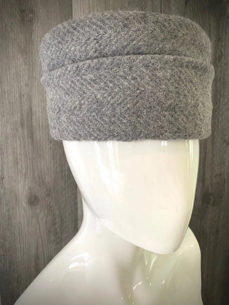 Edinburgh Tartan Wool Hat in Grey HB