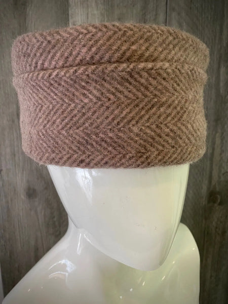 Edinburgh Tartan Wool Hat in Pink HB