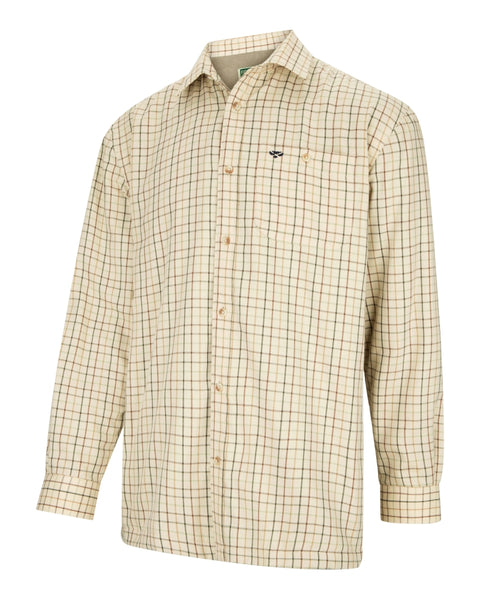 Men's Superior Quality Micro Fleece Lined Shirt in the Birch Colour
