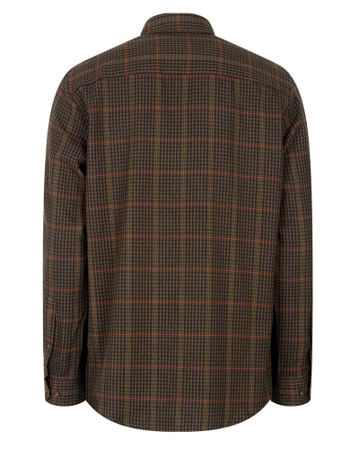 Harris Cotton/Wool Twill Check Shirt