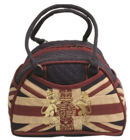 Union Jack Handbag with Royal Crest