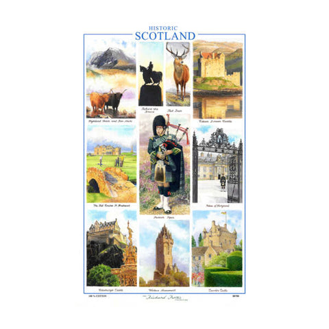 Historic Scotland Tea Towel