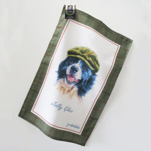 Jolly Giles Border Collie Tea Towel