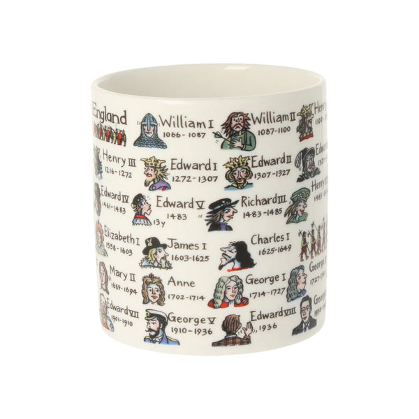 Kings and Queens Mug with Dates