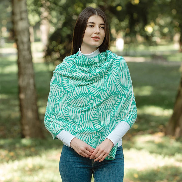 Newgrange Fern Wrap