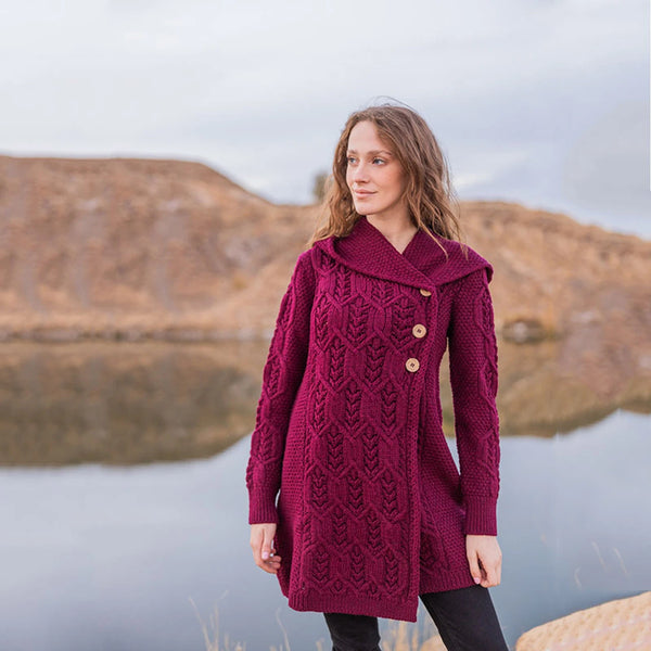 Aran Leaf Coat