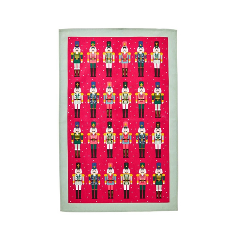 Nutcracker Parade Tea Towel