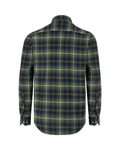 Pitmedden Long Sleeved Flannel Check Shirt