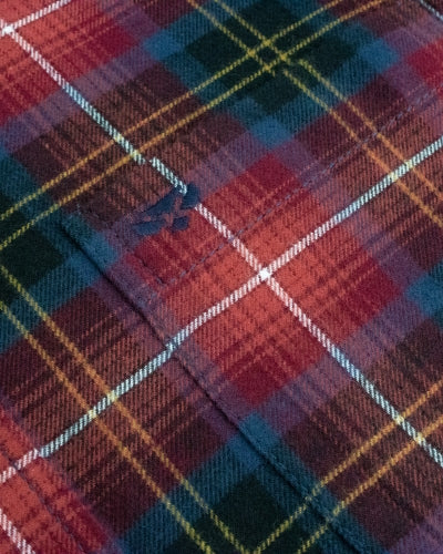Pitmedden Long Sleeved Flannel Check Shirt
