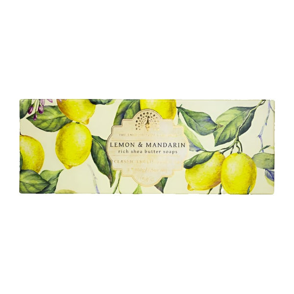 Lemon and Mandarin Gift Boxed Hand Soaps