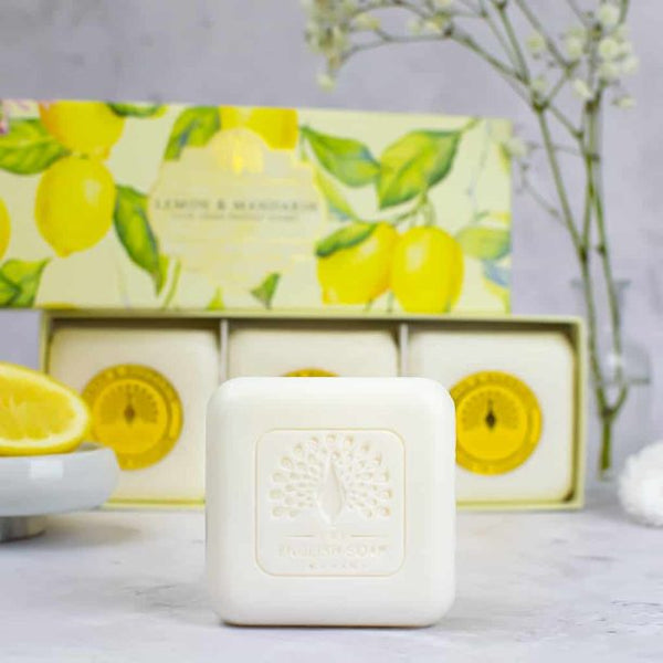 Lemon and Mandarin Gift Boxed Hand Soaps