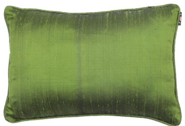 Union Jack Multi Colour Silk Couch Cushion 12 x 18 inches