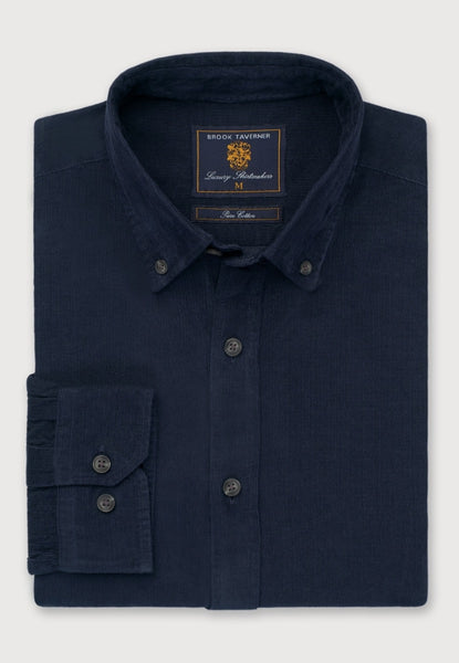 Regular Fit Cotton Needlecord Shirt